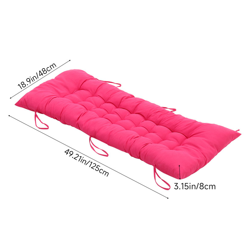 Thick Soft Comfortable Chaise Lounge Chair Cushion