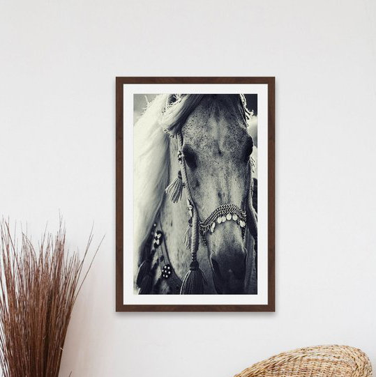 Melanie Snowhite - Single Picture Frame Print, 61cm H x 41cm W x 3.81cm D