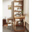 Bureau rectangulaire en bois massif Burlywood-116460500