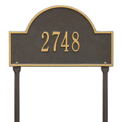 1-Line Lawn Address Sign