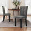 Bonds 47cm H Velvet Upholstered Side Chair in Light Grey