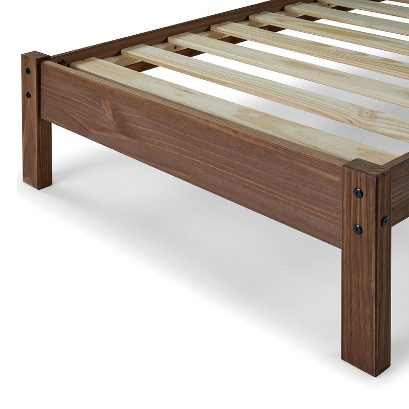 Twin Bed, Mahogany, Twin