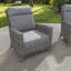 Coussin d'extérieur 24,5 x 27 po pour chaise à dossier haut, coussin de remplacement épais de 6 po, ensemble de coussins de chaise Adirondack-847774663-847774716