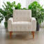 Fauteuil d'appoint 33,73 po Biscuit