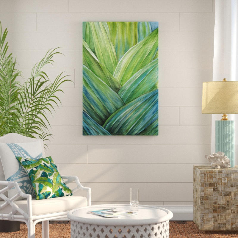 Tropical Crop IV by Melissa Wang - Painting Print, Black Floater Framed, 122cm H x 81cm W