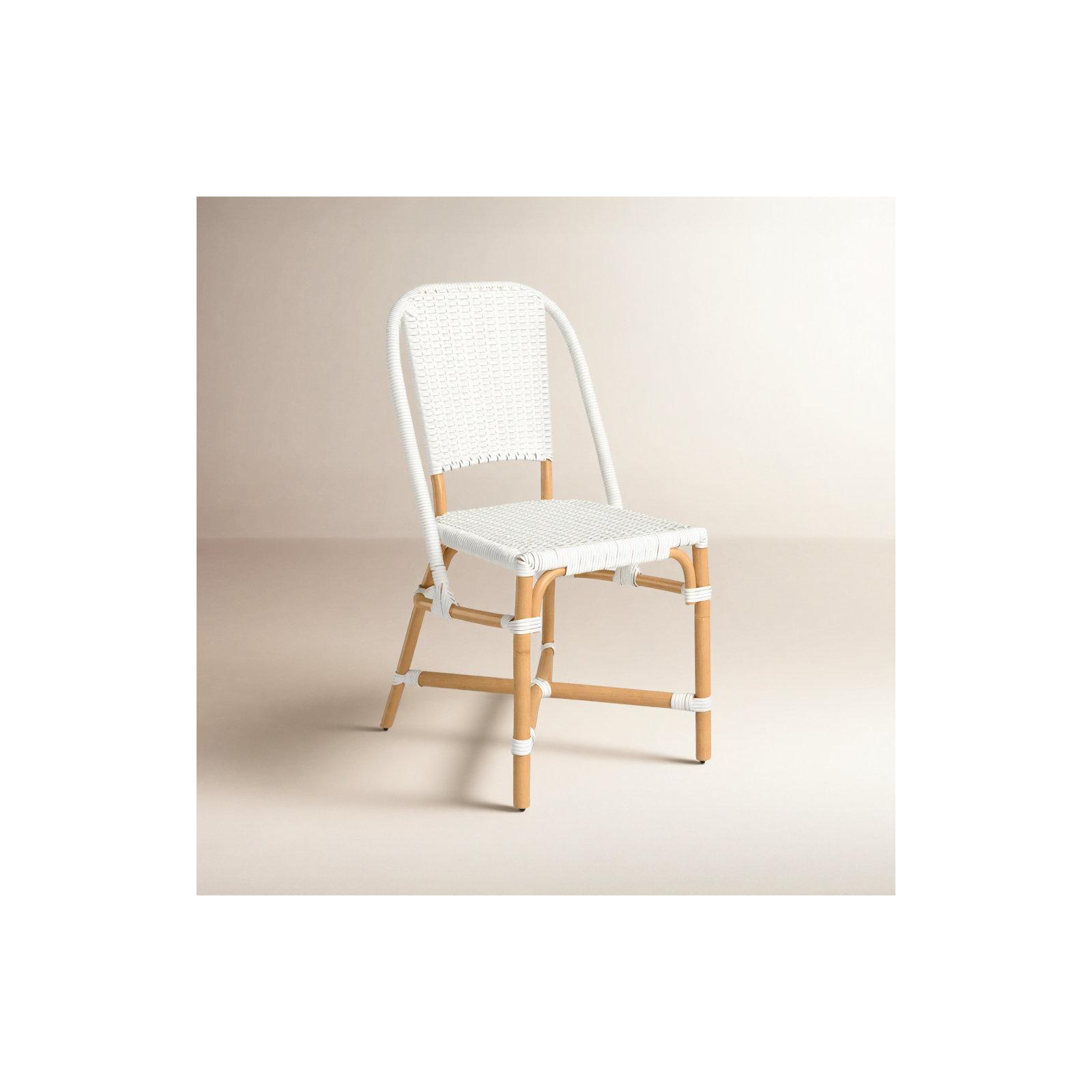 Tran Side Chair, White