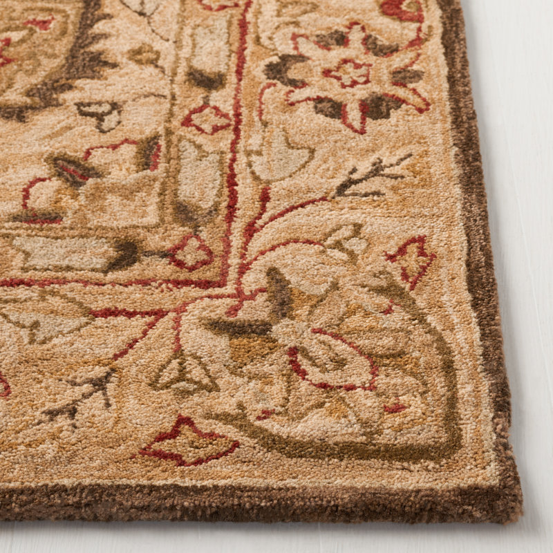 Tingley Hand Tufted Wool Oriental Rug, Rectangle 3' x 5'