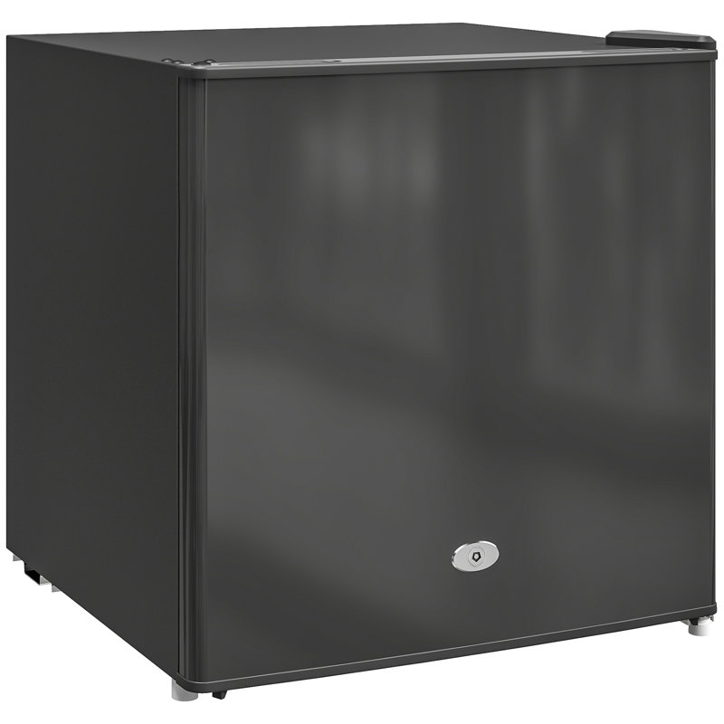 1.24m³ Freezer with Adjustable Temperature Controls, Black