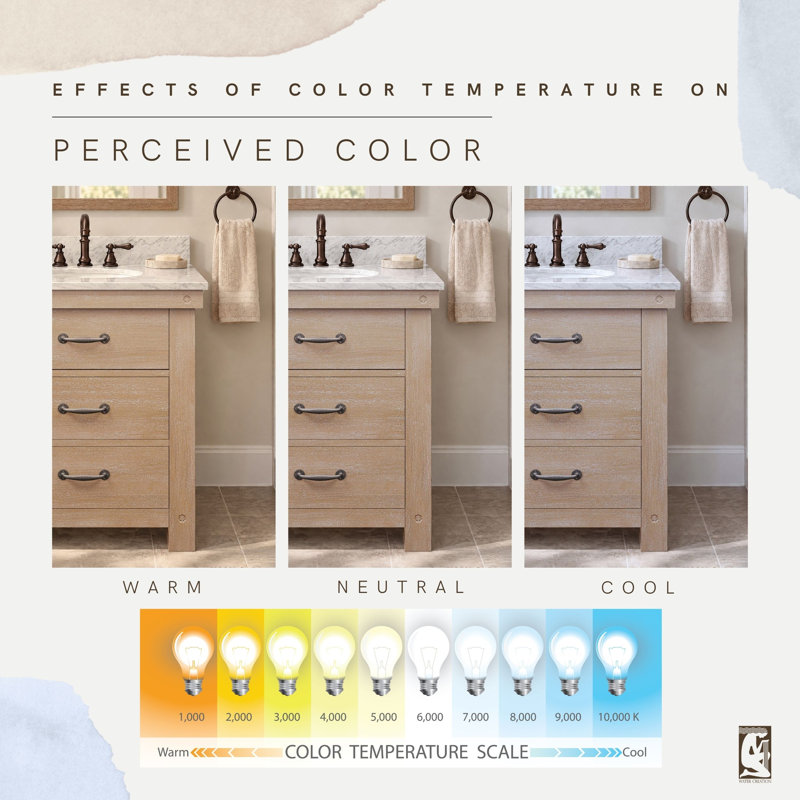 Jessen 30'' W Single Vanity, Toffee Latte, Carrara White