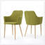 Chaise de salle à manger à soutien profilé avec tissu de haute qualité et structure en fer durable, parfaite pour les intérieurs modernes et peu encombrants.-566995947-566995950