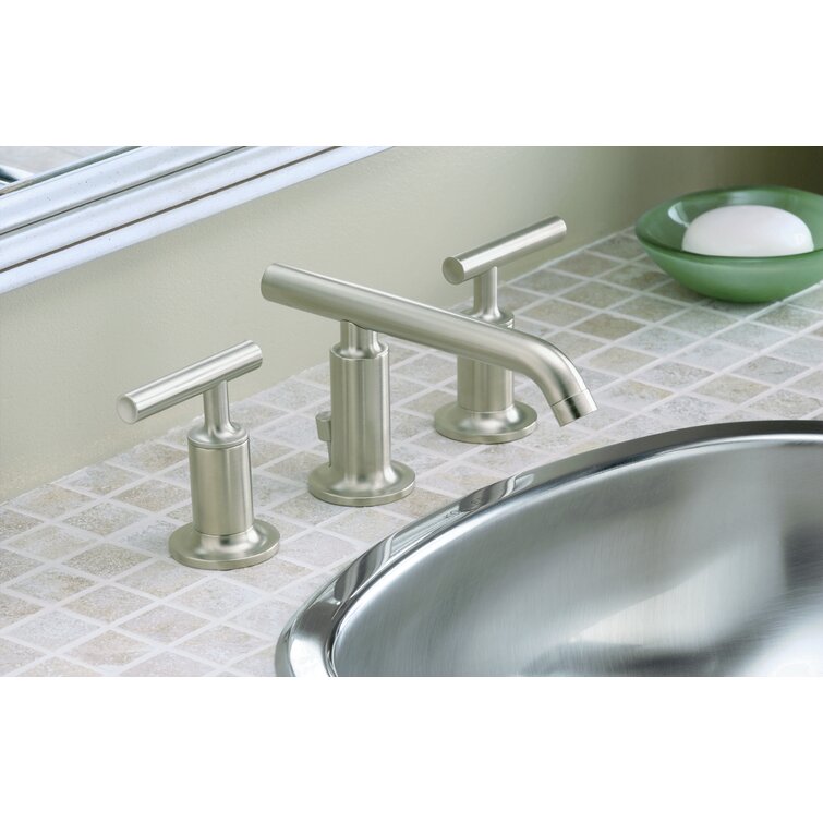 K-14410-4-BN Kohler Purist® Widespread Bathroom Faucet with Drain Assembly   Reviews Wayfair