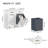 Double Tilt-Out Laundry Hamper Cabinet Hidden Laundry Cabinet With 2 Drawers & 2 Baskets For Bathroom, Kitchen