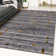 Tapis d'intérieur / extérieur gris Marlette