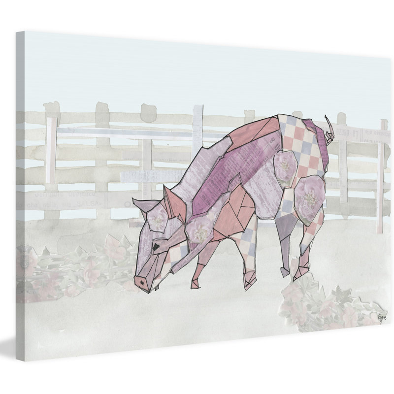 " Como Cerdo " by Eyre Tarney, 24" H x 36" W x 1.5" D