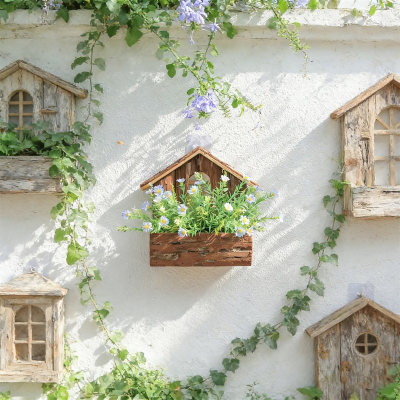 Wall-Mounted Artificial Flower