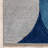 Well Woven Helena Blue Mid-Century Modern Abstract Geometric 3D Textured Rug-81483014
