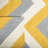 Rodgers Hand Woven Flat Weave Wool/Cotton Chevron Rug in Ivory/Gold/Gray-737376254