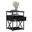 Raimondo 40cm W Iron Bedside Table-1555651389