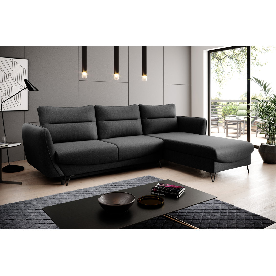 Ecksofa Storrs mit Bettfunktion