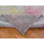 Tapis unique nouvel âge 8 pi x 10 pi Jodiann en bleu / jaune / rose / gris
