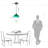 1 - Light Kitchen Island Pendant-125080854