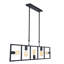 Servin 5 - Light Black Square/Rectangle Pendant