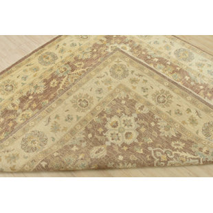 One-of-a-Kind 8'3'' X 8'5'' New Age Wool Area Rug in Brown