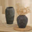Terracotta Vase - Rustic Black-601902396