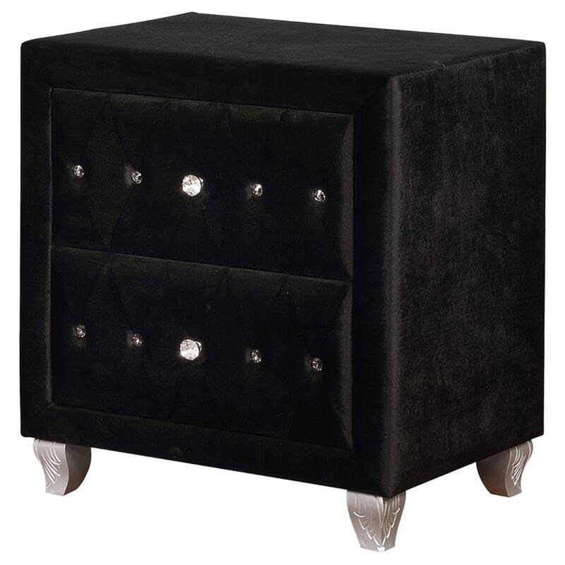Mobilier de chambre à coucher 1 pièce Glam Style