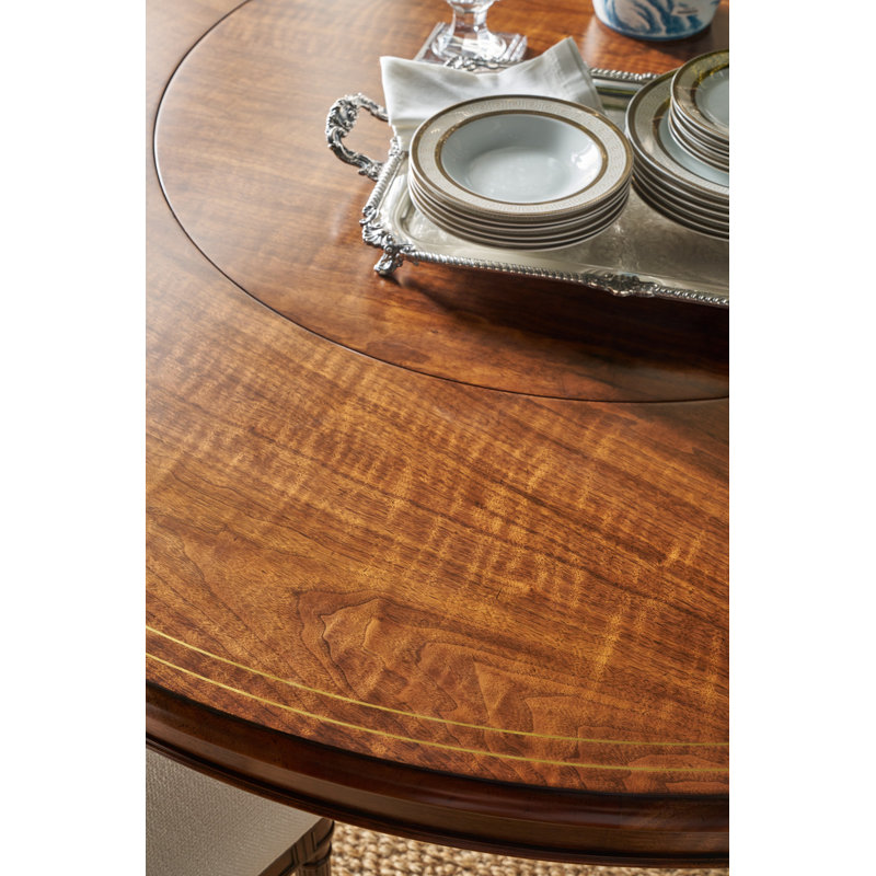Haddon Round Dining Table, 30"H x 72"W x 72"D