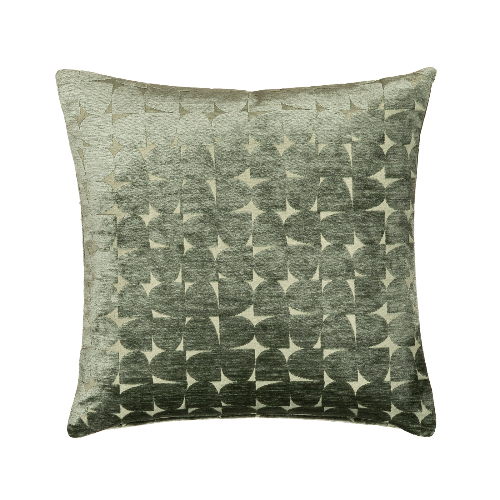 Throw Pillow, Green, Square 16", Polyester