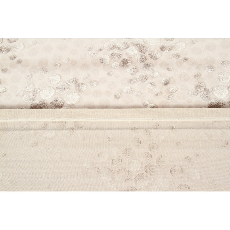 Polka Dots Area Rug, Rectangle 79 x 150cm
