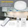 EdgeVue Under Cabinet LED Puck Light, 4000K