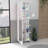 Mirror Linen Cabinet Reno, Four Interior Shelves, White Finish-11216344