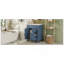 Meuble-lavabo 24 po avec lavabo en céramique, petite armoire de salle de bain, armoire moderne avec 2 tiroirs et tablette réglable