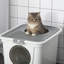 Plastic Enclosed Litter Box