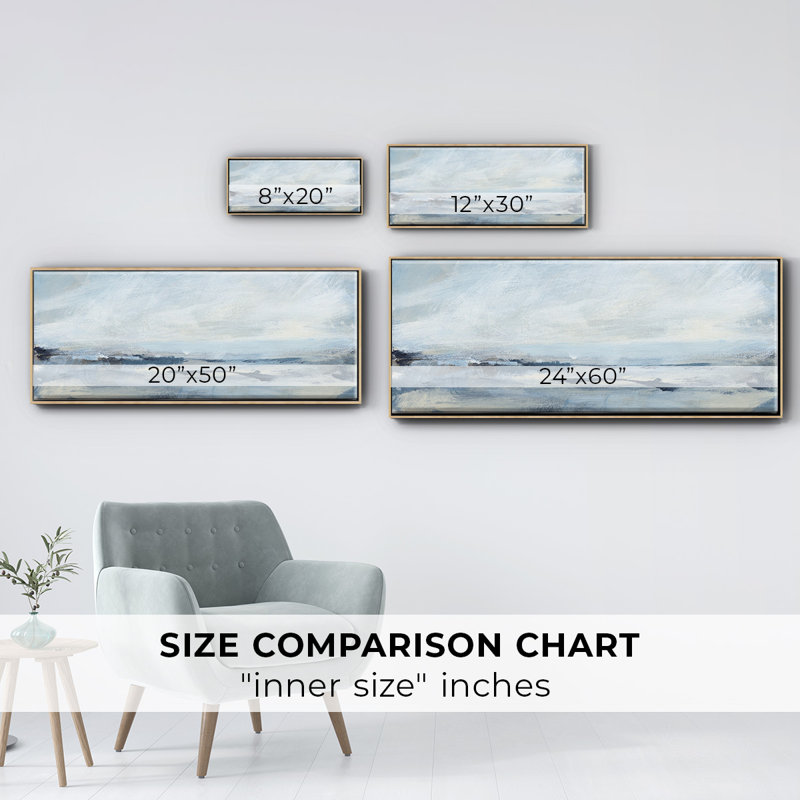 Sailing II- Framed Canvas