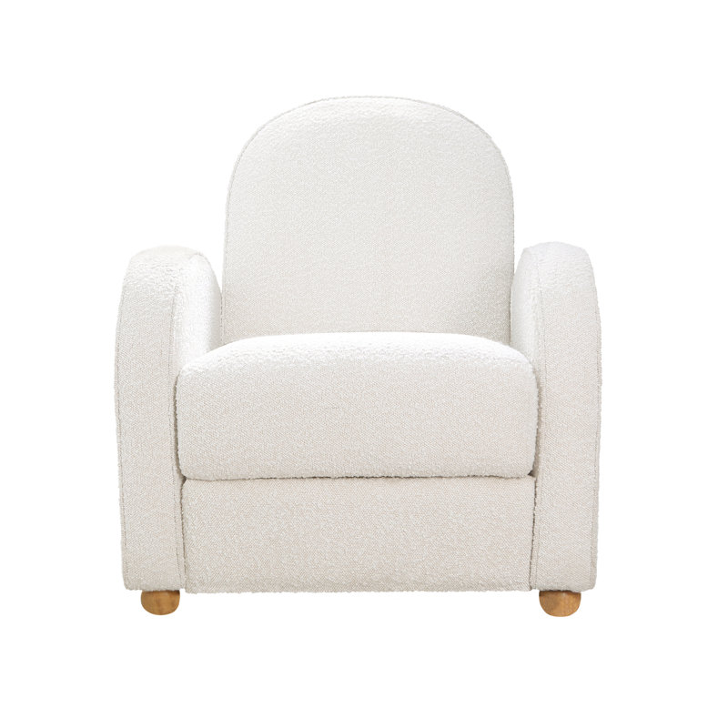 Chaise d'appoint rembourrée, chaise inclinable