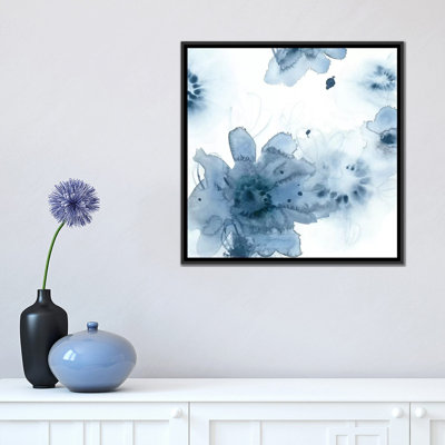 «Aquatic Indigo II» par June Erica Vess, reproduction d'art graphique sur toile tendue