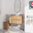 30" Wall Mounting Bathroom Vanity, Soft Close Drawer(Only Vanity, Without Basin)