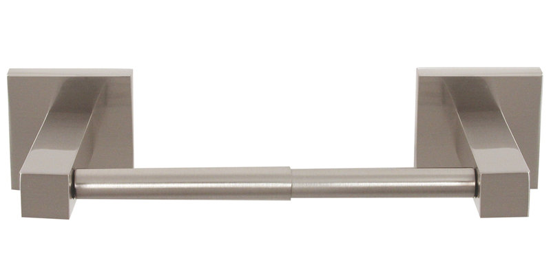 Porte-papier hygiénique mural Contemporary II, Nickel satiné