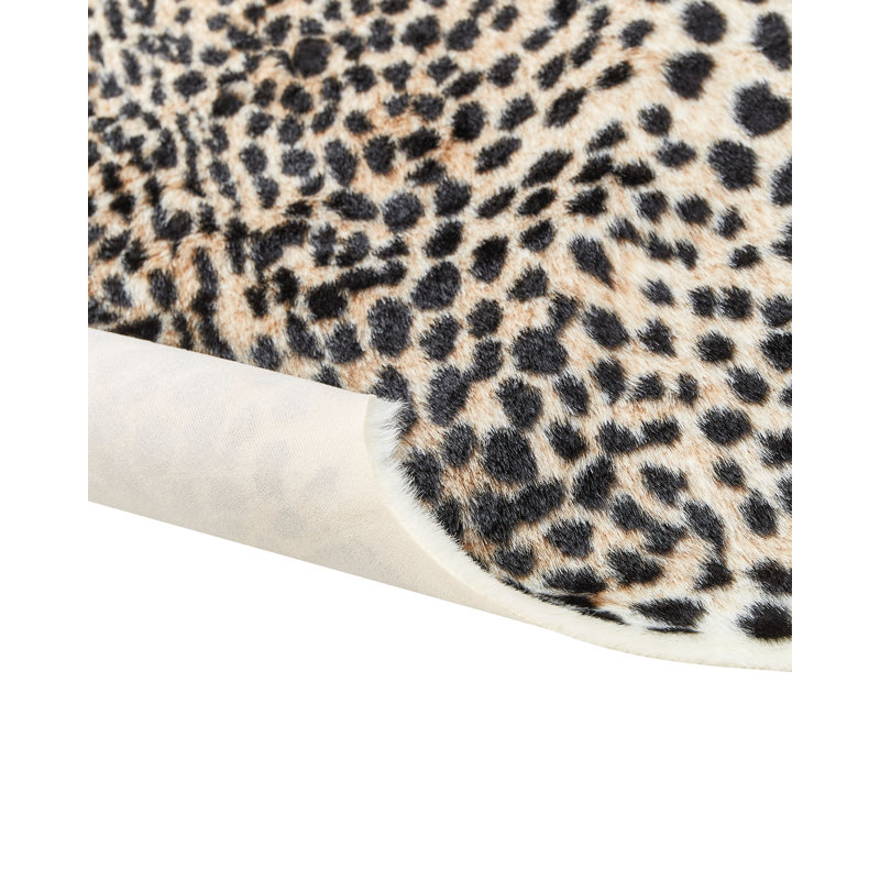 Otoe Animal Print Faux Fur Area Rug, Novelty 130 x 200cm