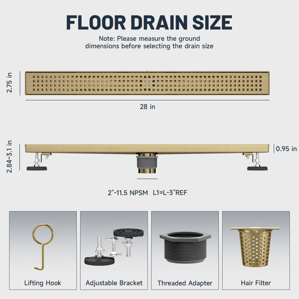 Dimensions du produit