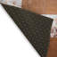 Tapis brun en patchwork tissé à la machine Patchwork-412535730