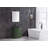 Boger 24 " W Freestanding Standard Free Standing Single Double Single Vanity Bathroom Vanity With Glass Top-1914096284