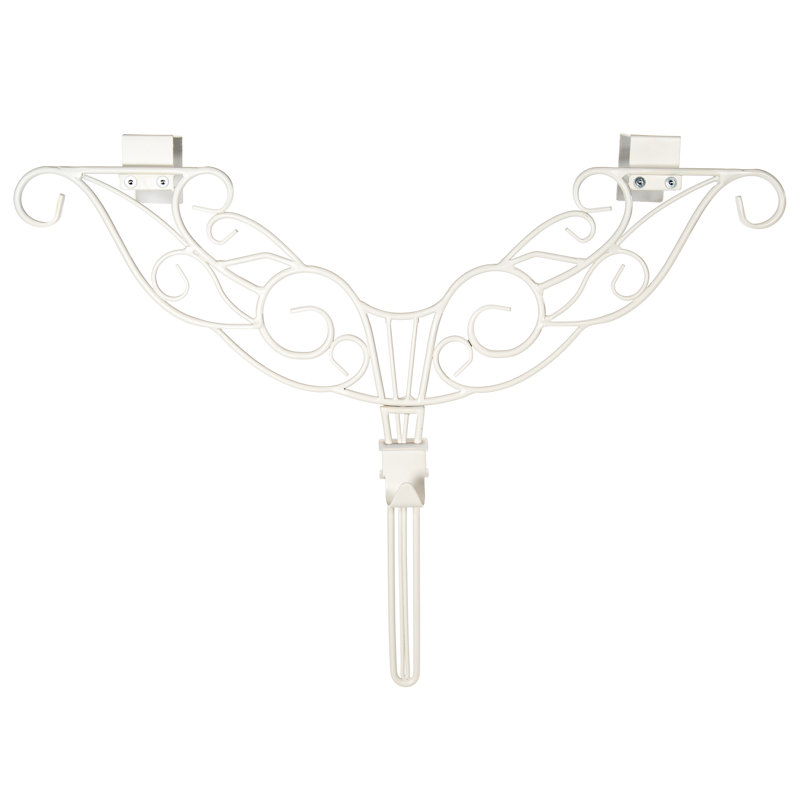 Cintres de porte d'entrée avant, Blanc, H 18 po x l 24 po x P 2,25 po