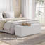 Rosica 110cm Wide Rectangle Footstool Ottoman with Storage
