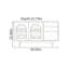 Buffet de rangement simple et moderne en bois massif-129849921