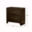 Table de chevet 2 tiroirs en bois