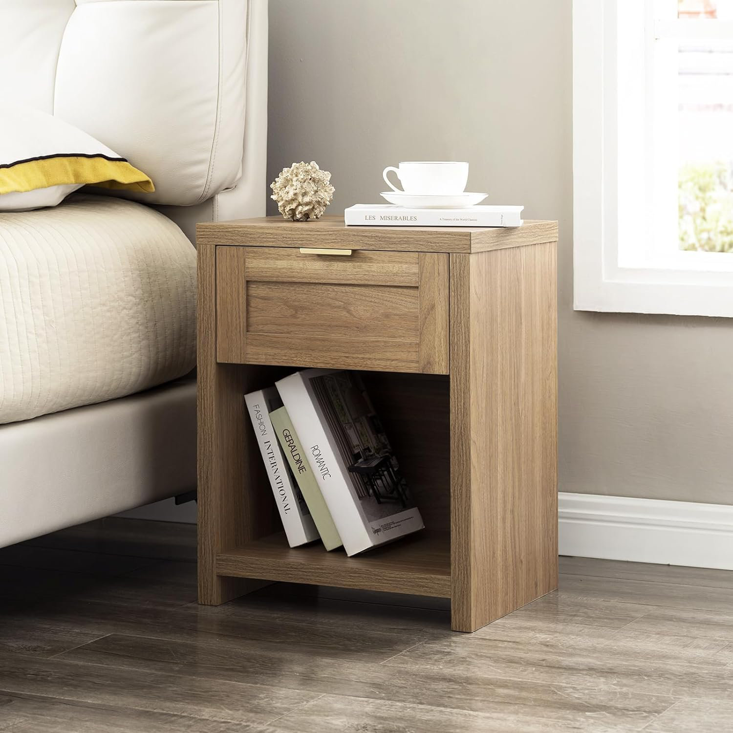 Gracie Oaks Allenside 1 - Drawer Nightstand & Reviews | Wayfair